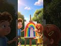Red Yellow and Green Colors Poem for Kids | Fun Learning Colors Song 🌈