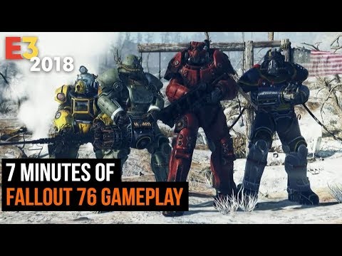 7 Minutes of Fallout 76 Gameplay - E3 2018