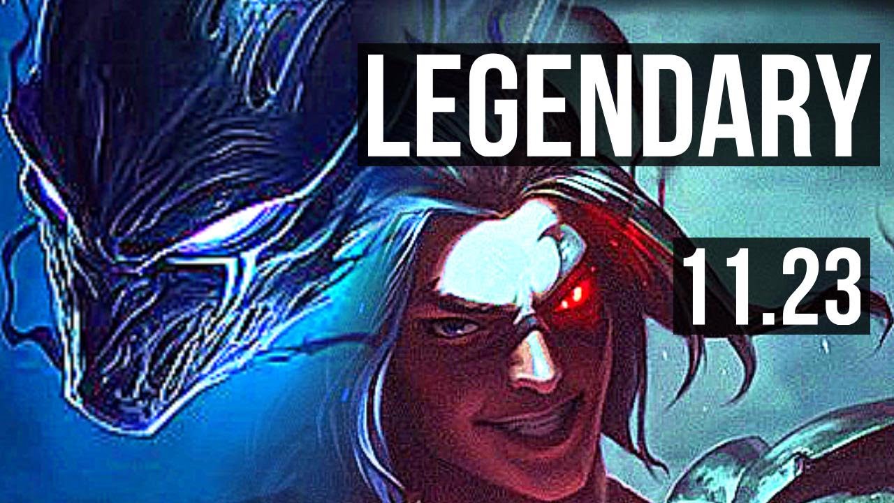 NOCTURNE vs KAYN (JNG) (DEFEAT) | Legendary, 1.0M mastery | BR Master | 11.23