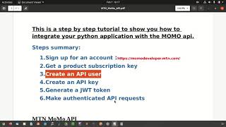 8.Gukoresha MTN MoMo pay na Django Web app