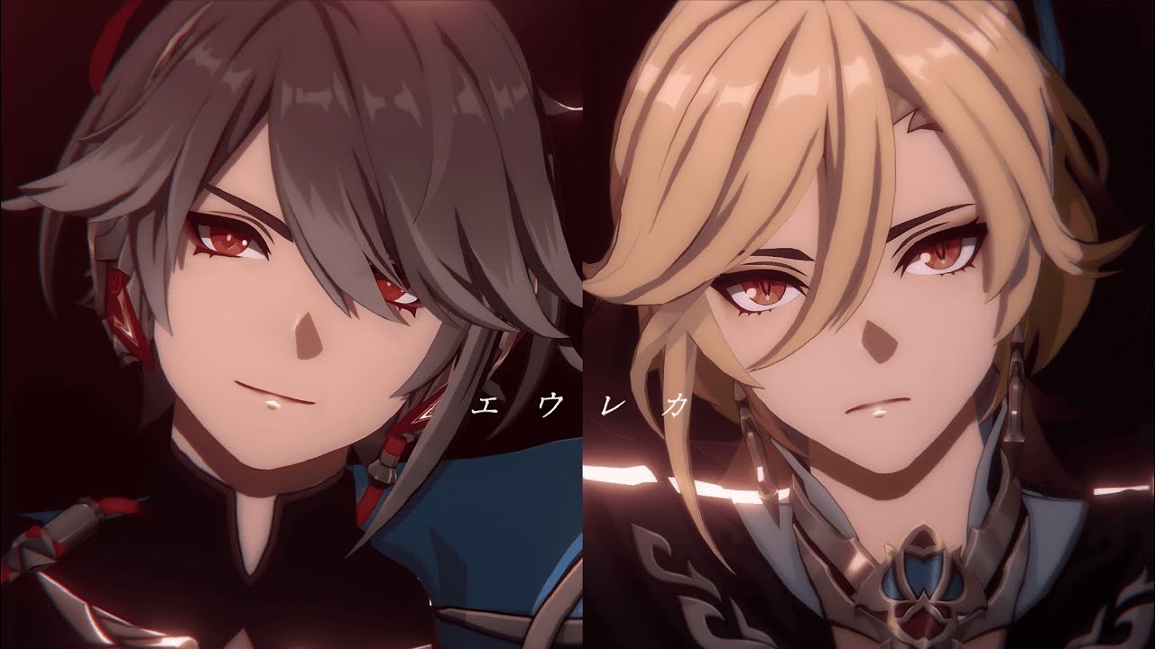 原神MMD＋人力】エウレカ【アルハイゼン・カーヴェ】 - YouTube