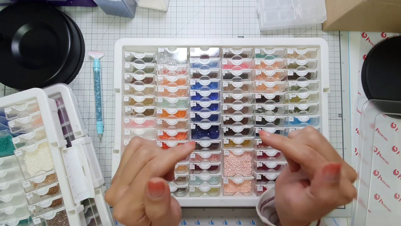 💎보석십자수 보관함 고르는 팁|diamond painting tools