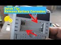 How to get rid of battery corrosion | A simple trick to clean batteries of corrosive battery acid!