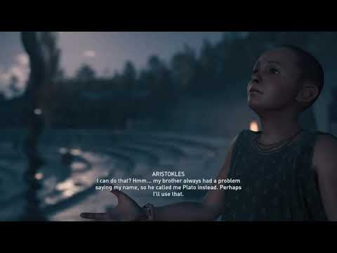 Plato in Assassin's Creed Odyssey - YouTube