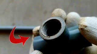 The most economical way to install a water lock in the middle of the pvc pipe without a tip #pvc