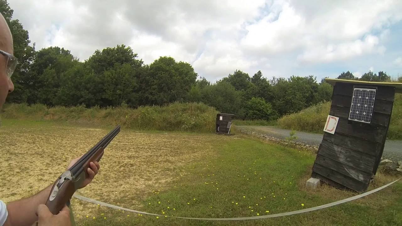ball trap , parcours de chasse trap shooting hd YouTube