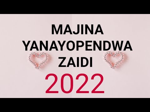 USIKOSE MAJINA 5 YANAYOPENDWA ZAIDI MWAKA 2022 & MAANA ZAKE | MAJINA YA KIKE