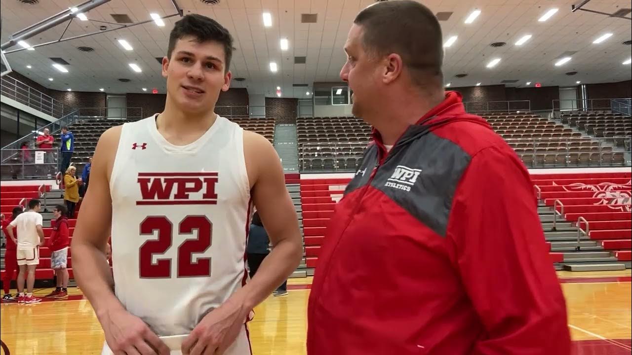 2022 WPI Men's Basketball Midnight Madness Postgame Interview YouTube