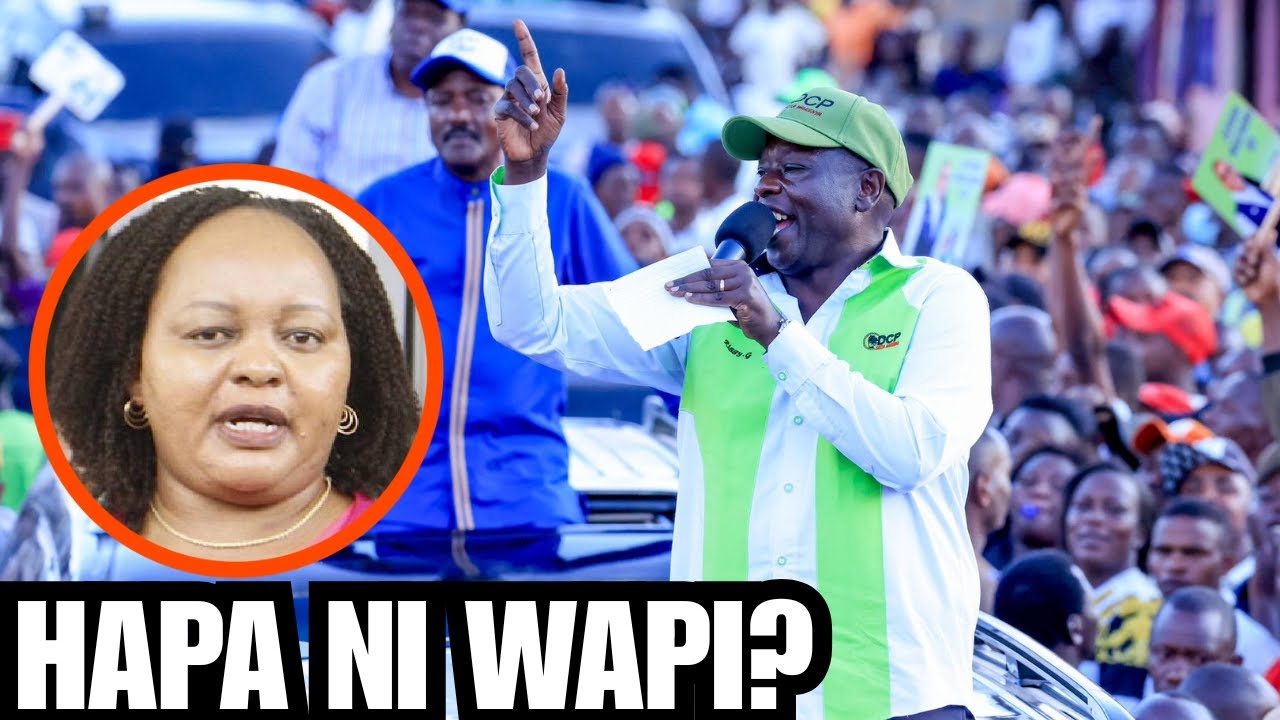 THIS MAN MEANS BUSINESS! Gachagua returns to Waiguru's Kirinyaga bedroom hours after demos