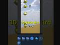 buffing 3D flappy bird #shorts #3d