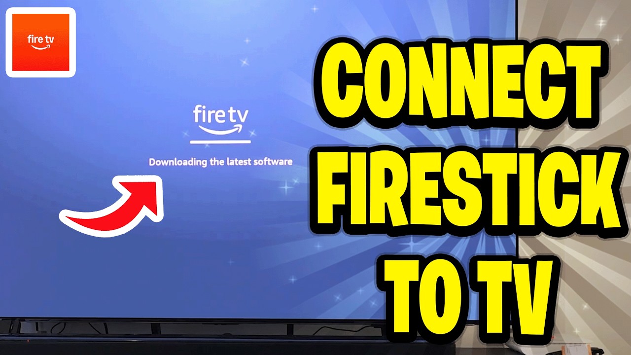 How To Connect Your Firestick To Your TV - YouTube