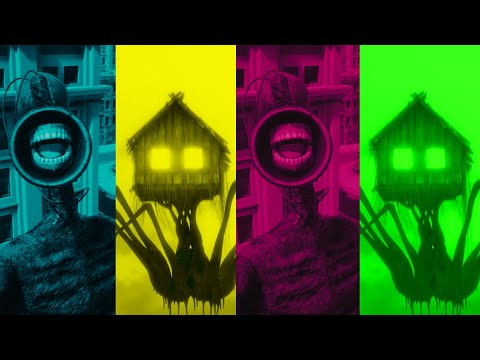 House Head VS Siren Head - Coffin Dance (COVER)