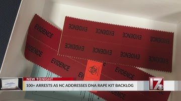 100+ arrests as NC addresses DNA rape kit backlog