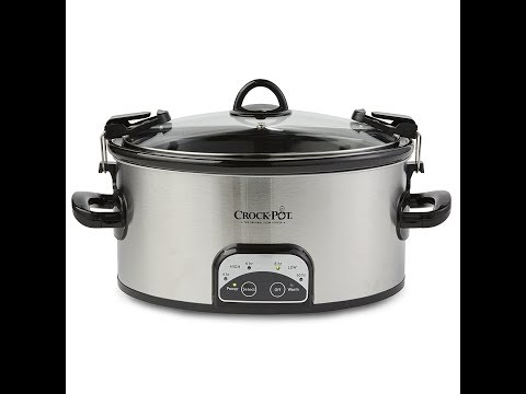 Crock-Pot SCCPVL605-S - Digital  Programmable Slow Cooker