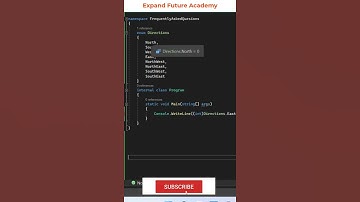 C# Programmers  FAQ - 004 - Expand Future Academy #programming #developer #CSharp #Dotnet #shorts