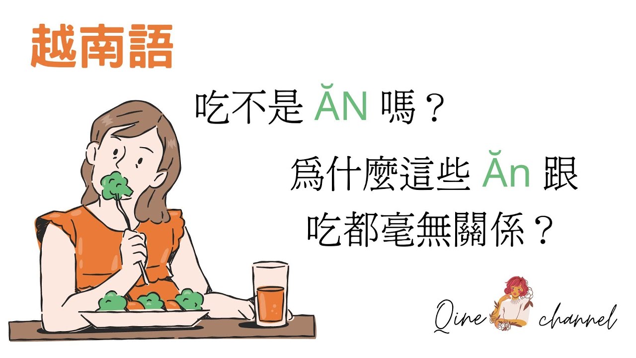 越南語-主題式單詞 ĂN + ....