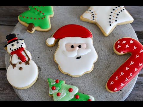 Biscuits de Noël décorés