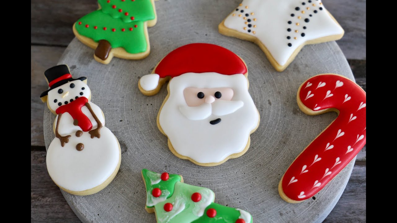 Weihnachtsguetzli mit Royal Icing verzieren