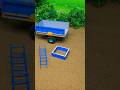 DIY mini tractor science project | concrete pillar construction | tractor wala video #shorts