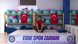 EBB Evde Spor Zamanı Çocuklara Egzersiz Dersi 25 04 2020