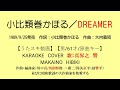 小比類巻かほる/DREAMER【うたスキ動画】【男/61才/原キー】【説明文あり】【再生リスト有】※年代別に分けてますので選曲にご活用ください。