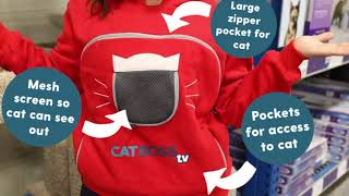 CatBoss TV Cat Socialization Hoodie Promo by Cat Boss TV 62 views 4 years ago 48 seconds