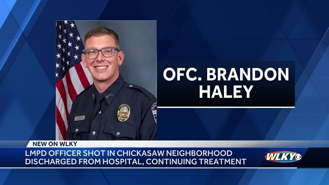 LMPD officer shot in line of duty released from hospital, now ...