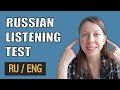 Intermediate Russian Listening Practice / 50 Sentences in Russian with English Translation