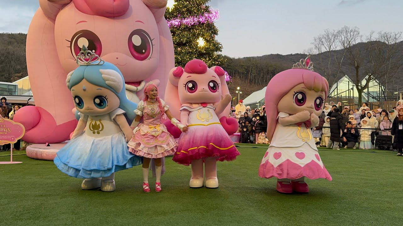 [4K] 251225 티니핑 싱어롱쇼 롯데프리미엄 아올렛 의왕점 