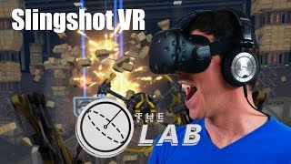 The Lab [Slingshot] - HTC Vive VR Gameplay by Mr. Safety