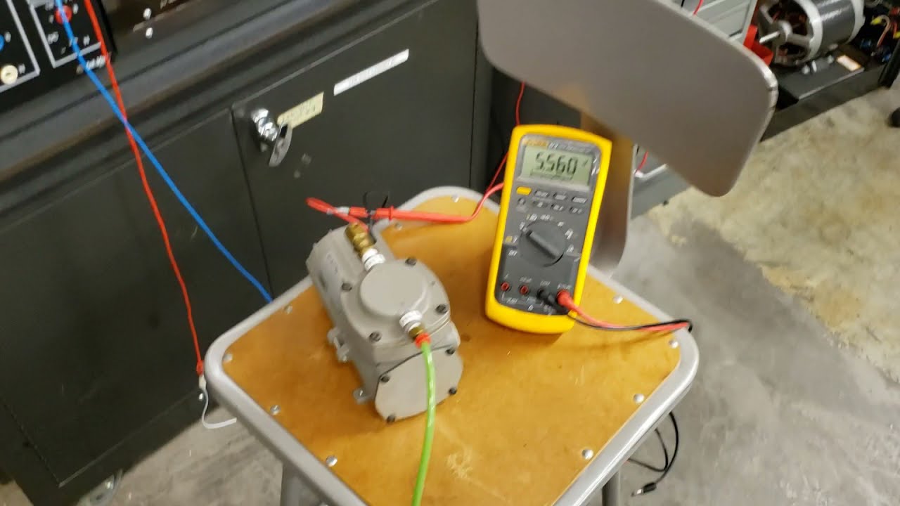 DC Air Compressor Circuit Test