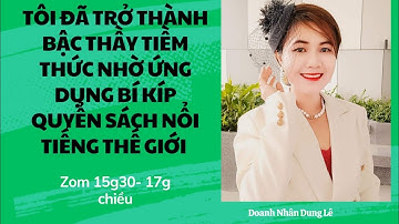 TÔI ĐÃ TRỞ THÀNH BẬC THẦY TIỀM THỨC NHỜ ỨNG DỤNG BÍ KÍP QUYỂN SÁCH NỔI TIẾNG THẾ GIỚI.