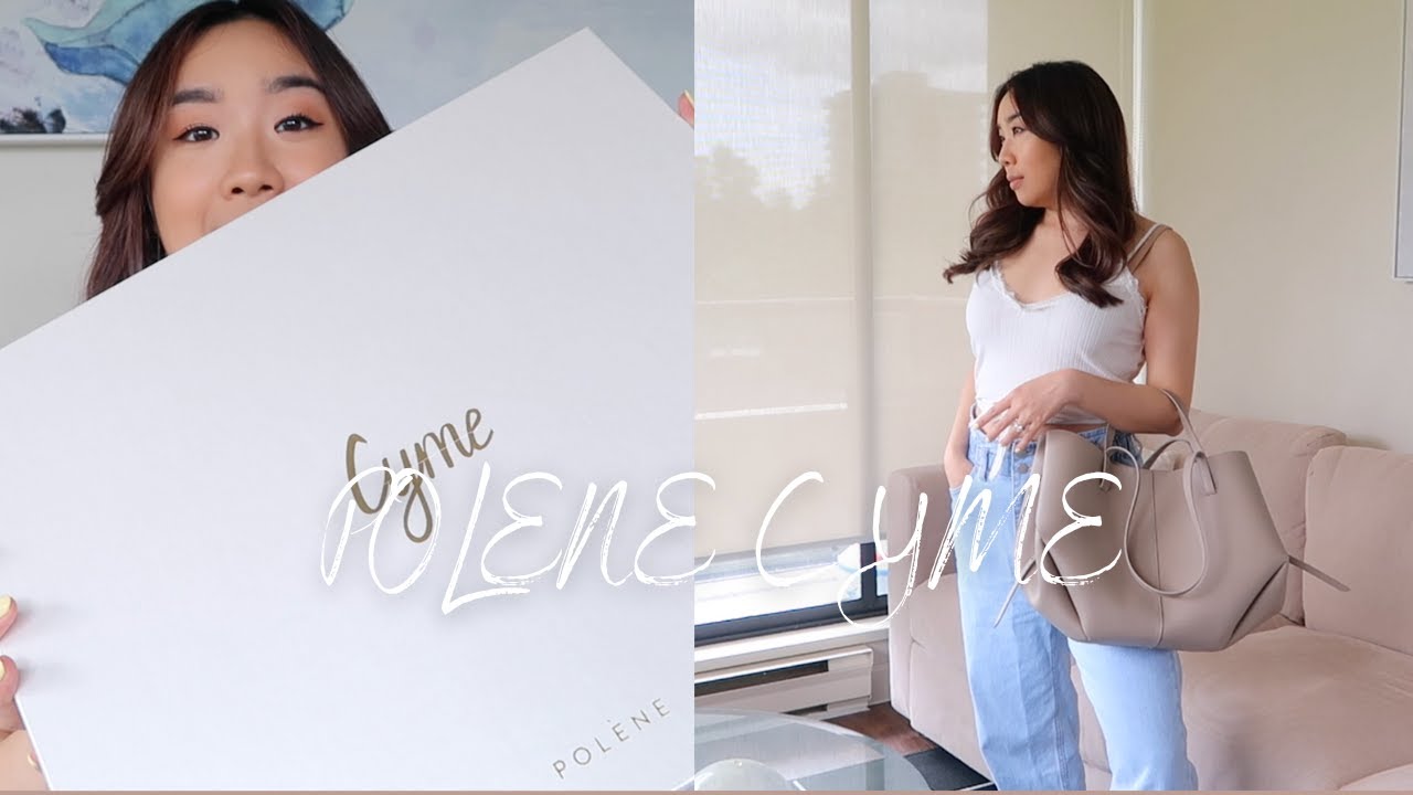 POLENE CYME BAG  Unboxing, first impressions, what fits and mod