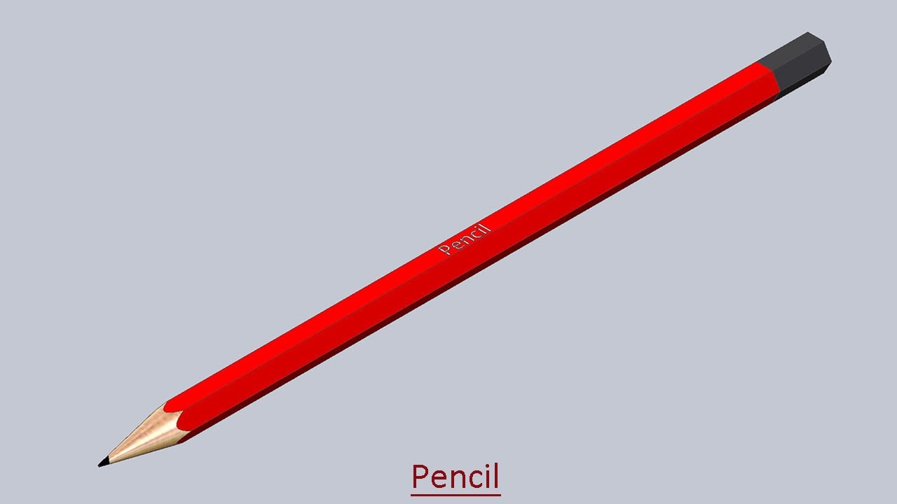 Pencil (Solid Edge Tutorial) YouTube
