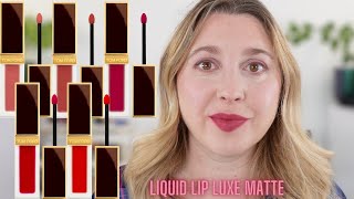 TOM FORD New Liquid Lip Luxe Matte Lipsticks: 5 Shades, Swatches, Demos, Wear Tests, & More Tom Ford Lipstick Gloss