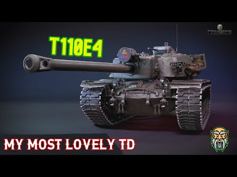 T110E4 MY FAVORITE  !    (World Of Tanks)