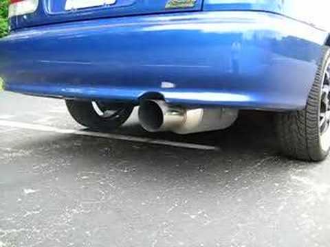 2000 Civic Si rev- Greddy Evo2 exhaust
