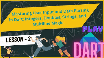 user input in dart|parsing of int double string in dart|multiline strings|what is stdin.readlinesync