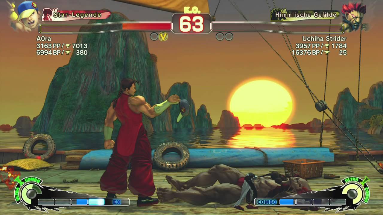 A0ra ( Yun ) Vs Uchiha Strider ( Akuma ) Arcade Edition 2012