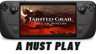 Steam Deck Preview: Tainted Grail: The Fall of Avalon | First Impressions & Gameplay