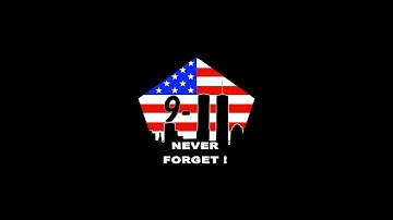 Remember 9/11 - Never Forget - Twin Towers - Tribute - September 11th - America - World Trade Center