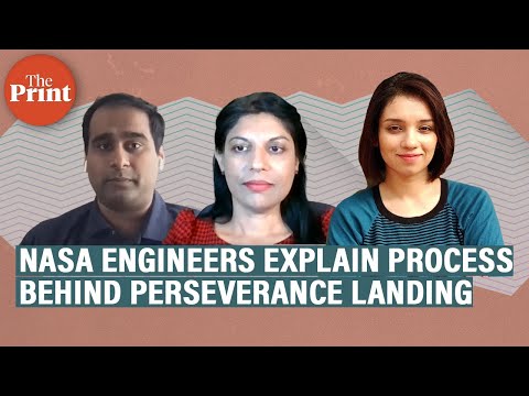NASA engineers explain the flight and landing process of Perseverance rover on Mars