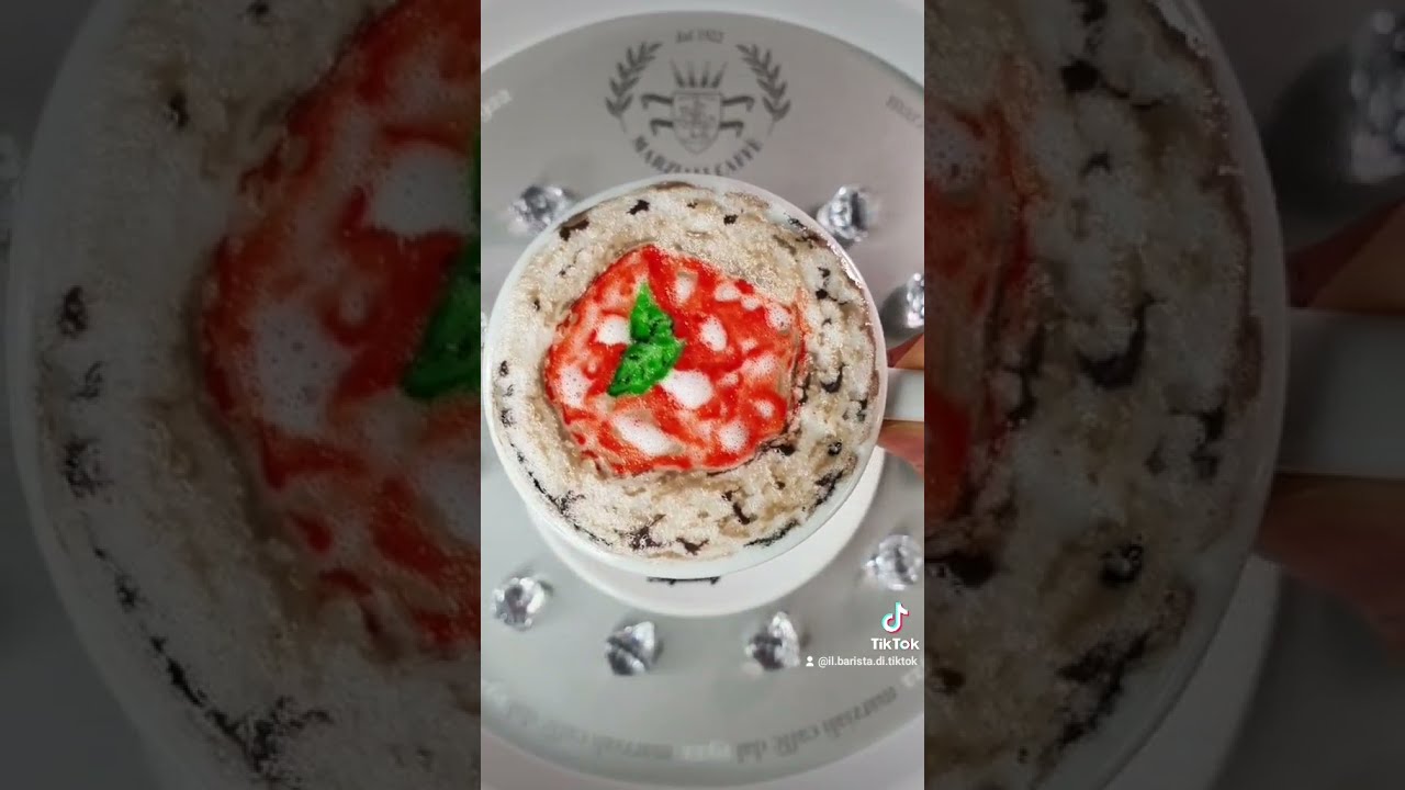 La Pizza sul Cappuccino.  (Il Barista Di TikTok)TonyBerry.