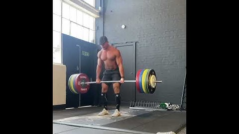 Ollie Marchon 200kg Deadlift