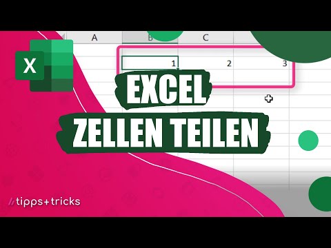 Excel: Zelle teilen