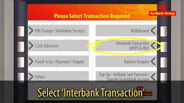 AmBank ATM Interbank Funds Transfer (IBFT) Guide