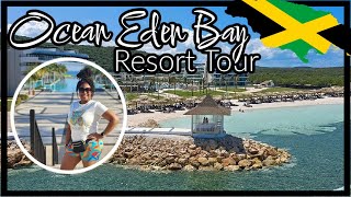 OCEAN EDEN BAY ALL INCLUSIVE RESORT TOUR! | JAMAICA RESORT
