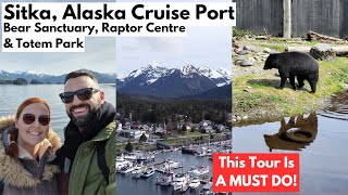 Cruise To Alaska, Port Day In Sitka  Fortress Of The Bear, The Raptor Center & Totem Park