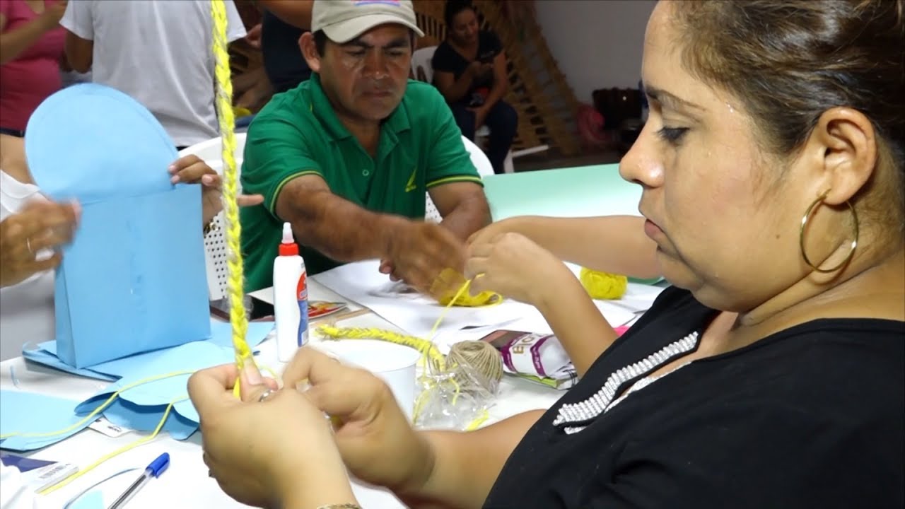 canal 13 fugitiva MEFCCA capacita a artesanos de Masaya