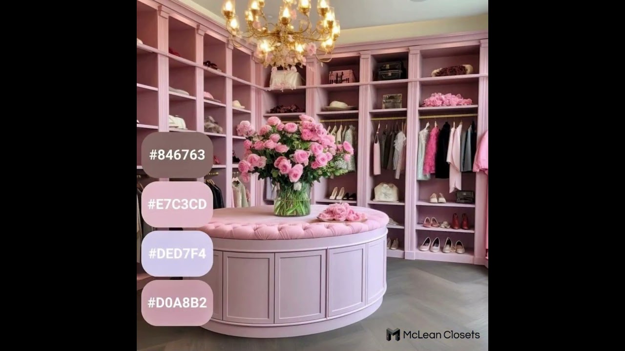 8 Custom Design Closet Color Palette Ideas 
